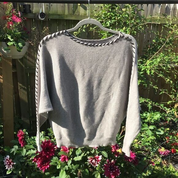 Womens Gray Sweater  - Picture 2 of 8